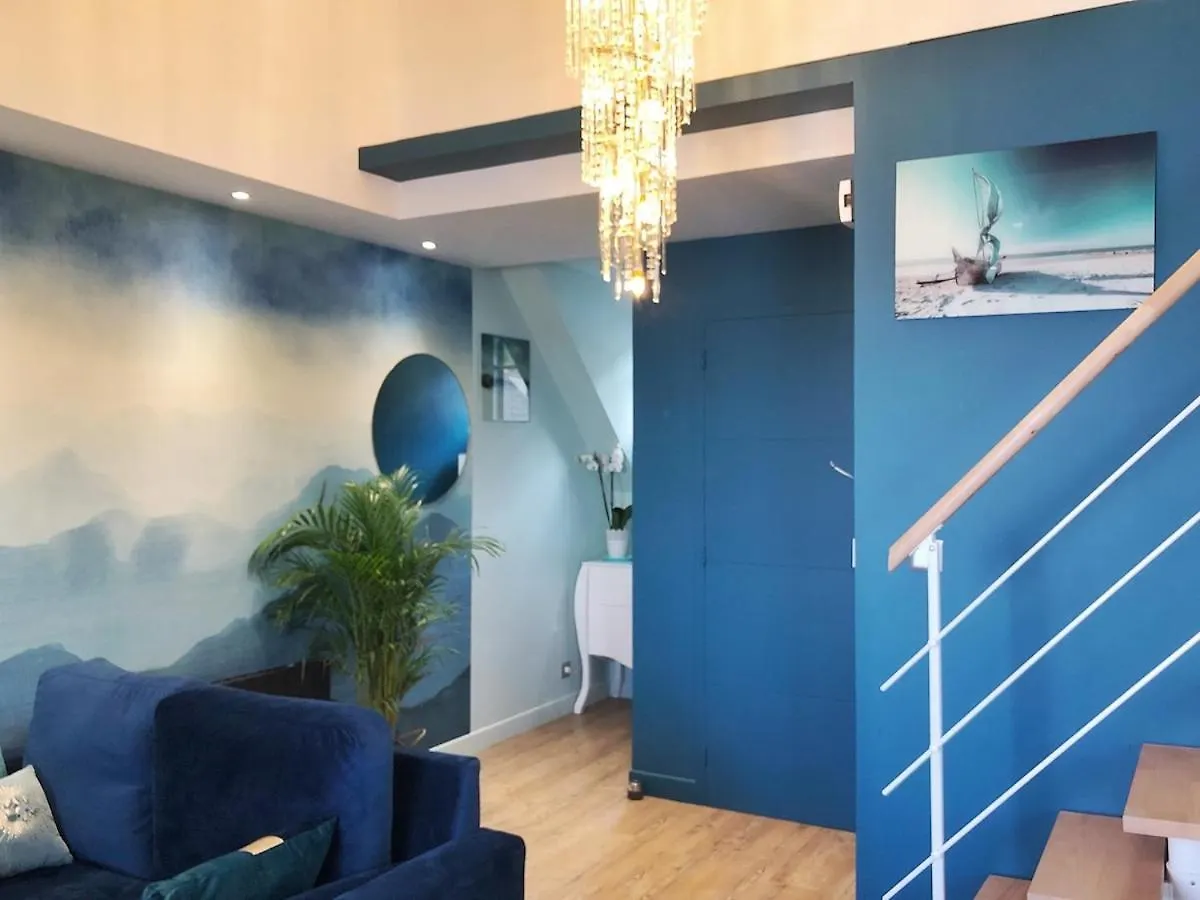 Amazing Sea View Modern Apartment Port De La Houle Cancale Frankrike