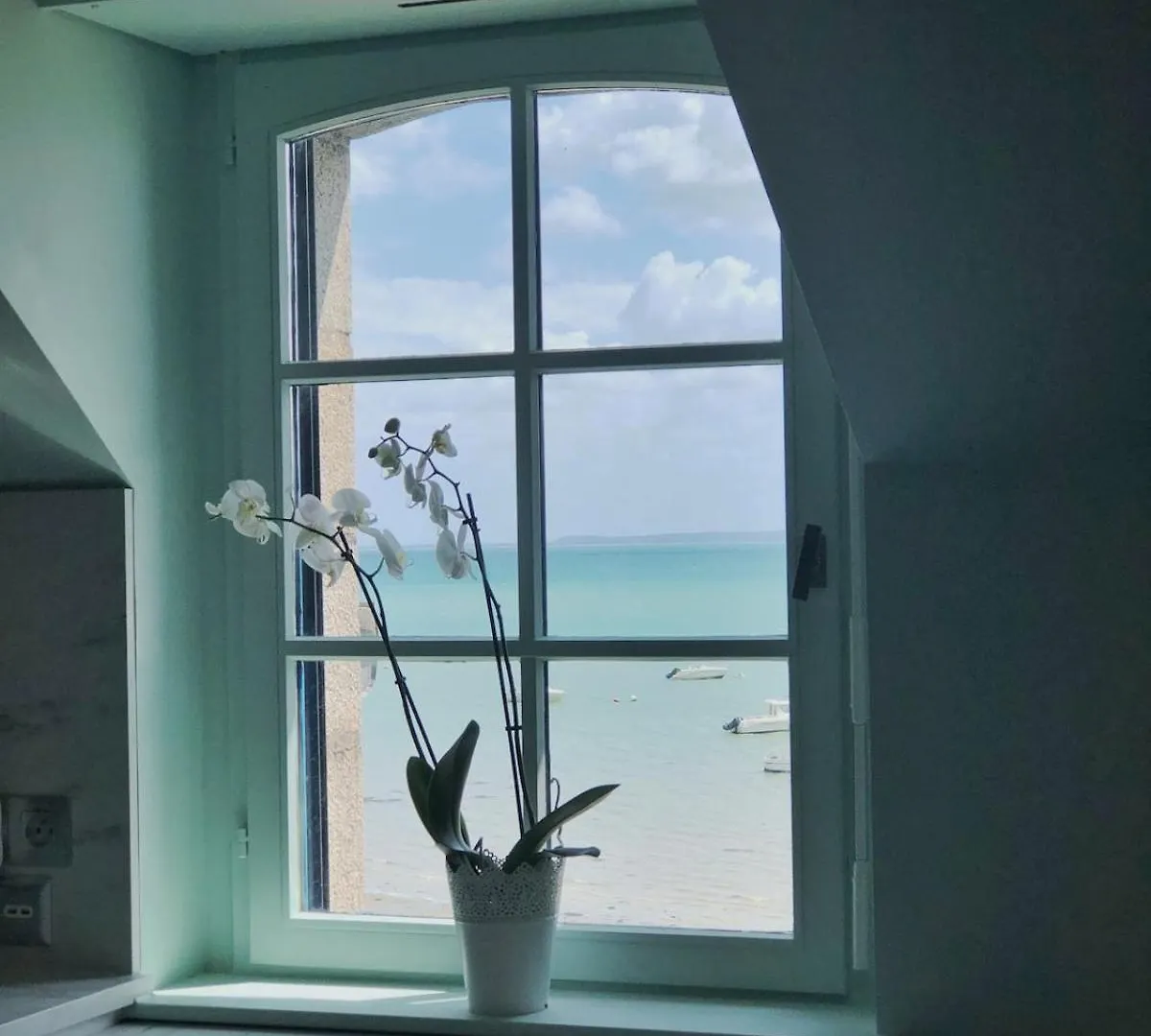 Amazing Sea View Modern Apartment Port De La Houle Cancale